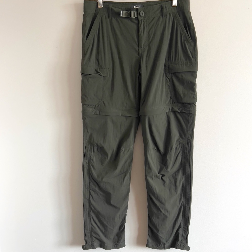 REI Olive Green Track Pants